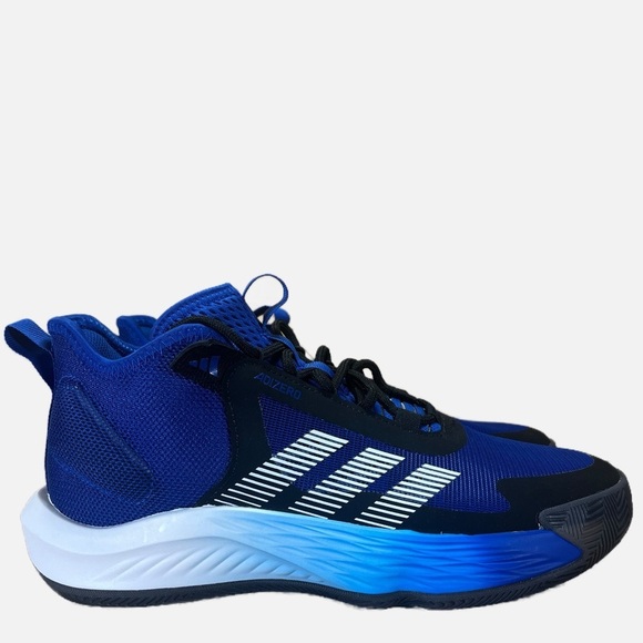 adidas Other - NEW Adidas Adizero Select Team Mens Size 8 Basketball Shoes Sneakers Blue/Black